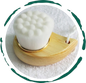 Facial Brush with Bamboo Handle-0