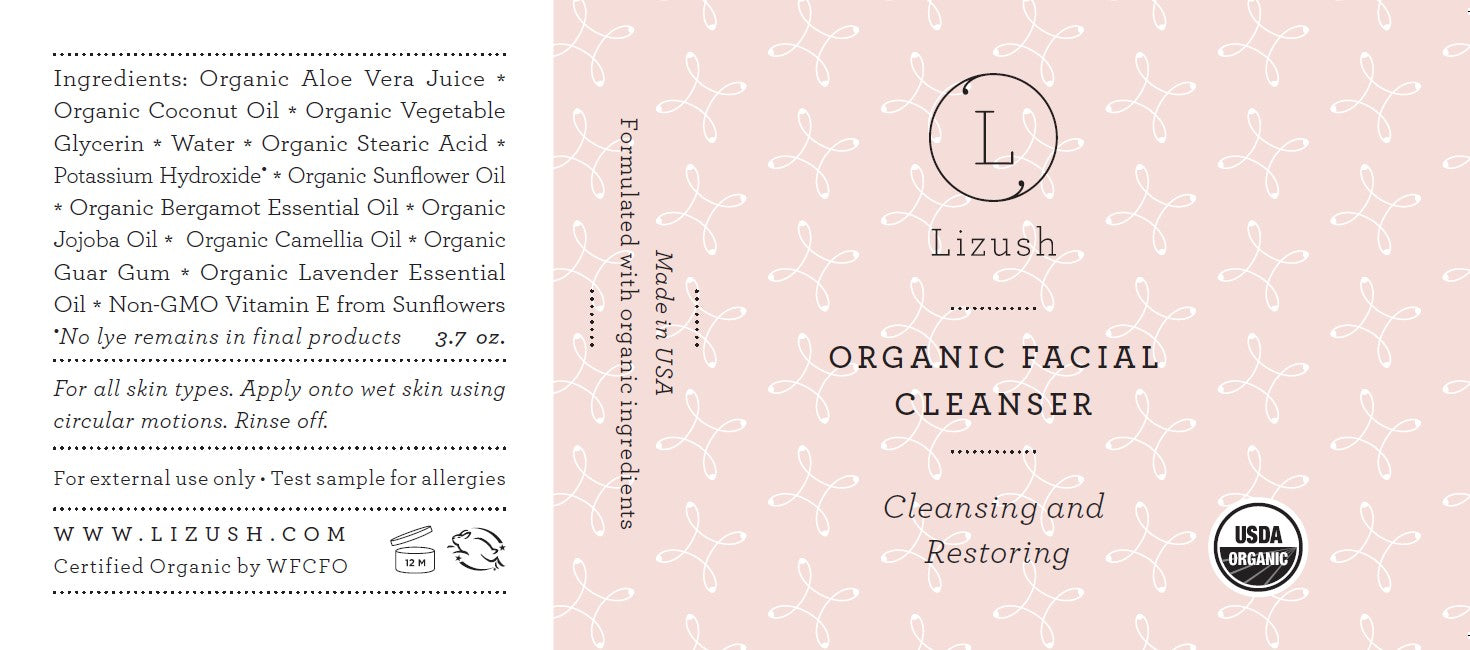 ORGANIC FACIAL CLEANSER Cleansing and Restoring-3