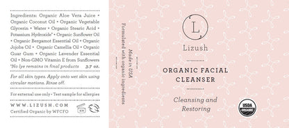 ORGANIC FACIAL CLEANSER Cleansing and Restoring-3