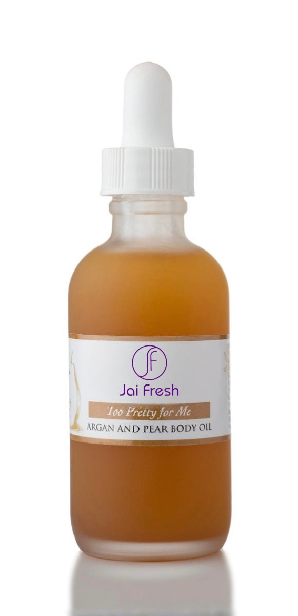 Too Pretty For Me - Organic Argan & Pear Body Oil