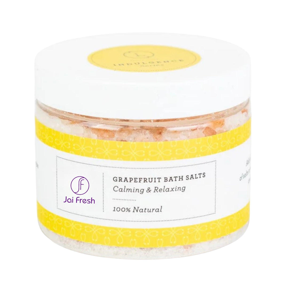 Grapefruit Natural Bath Salt Soak with Dead sea, Epsom and Himalayan salts