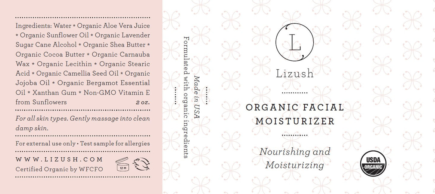 ORGANIC FACIAL MOISTURIZER Nourishing and Moisturizing-3